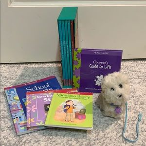 American girl doll nine books and poppy bundle